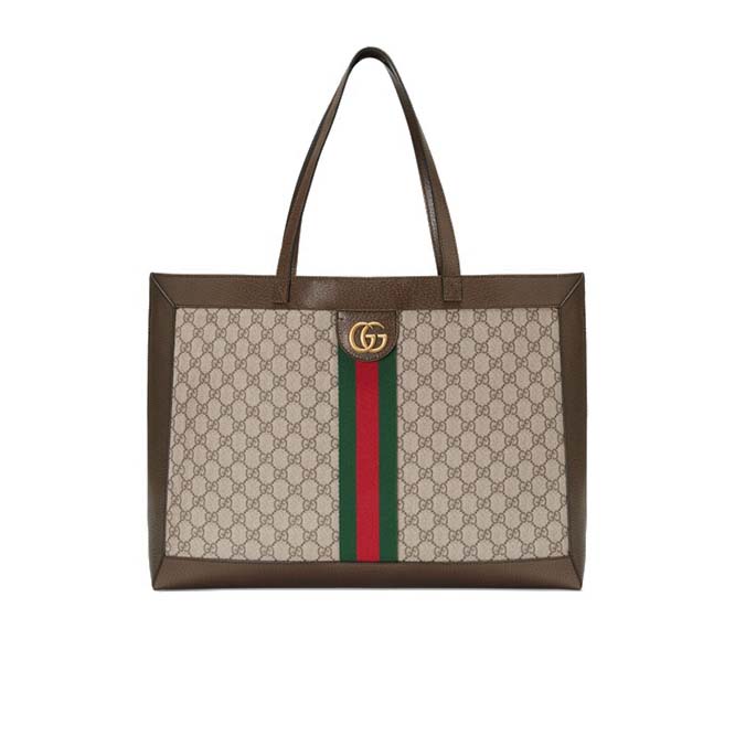 GUCCI OPHIDIA SOFT GG SUPREME MEDIUM TOTE 547947 （44*33*15cm）